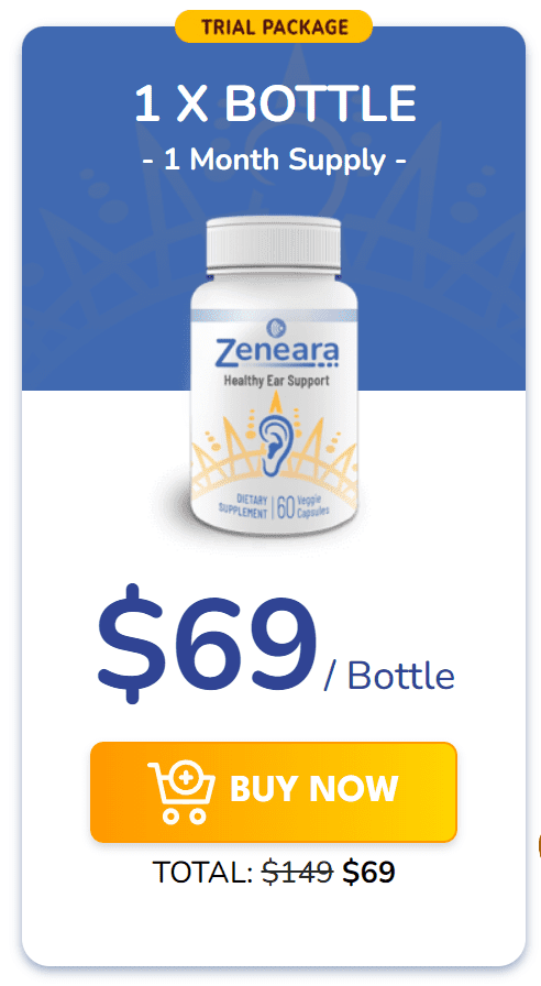 Zeneara tinnitus supplement